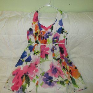Adrianna Papell Floral Dress Size 10P